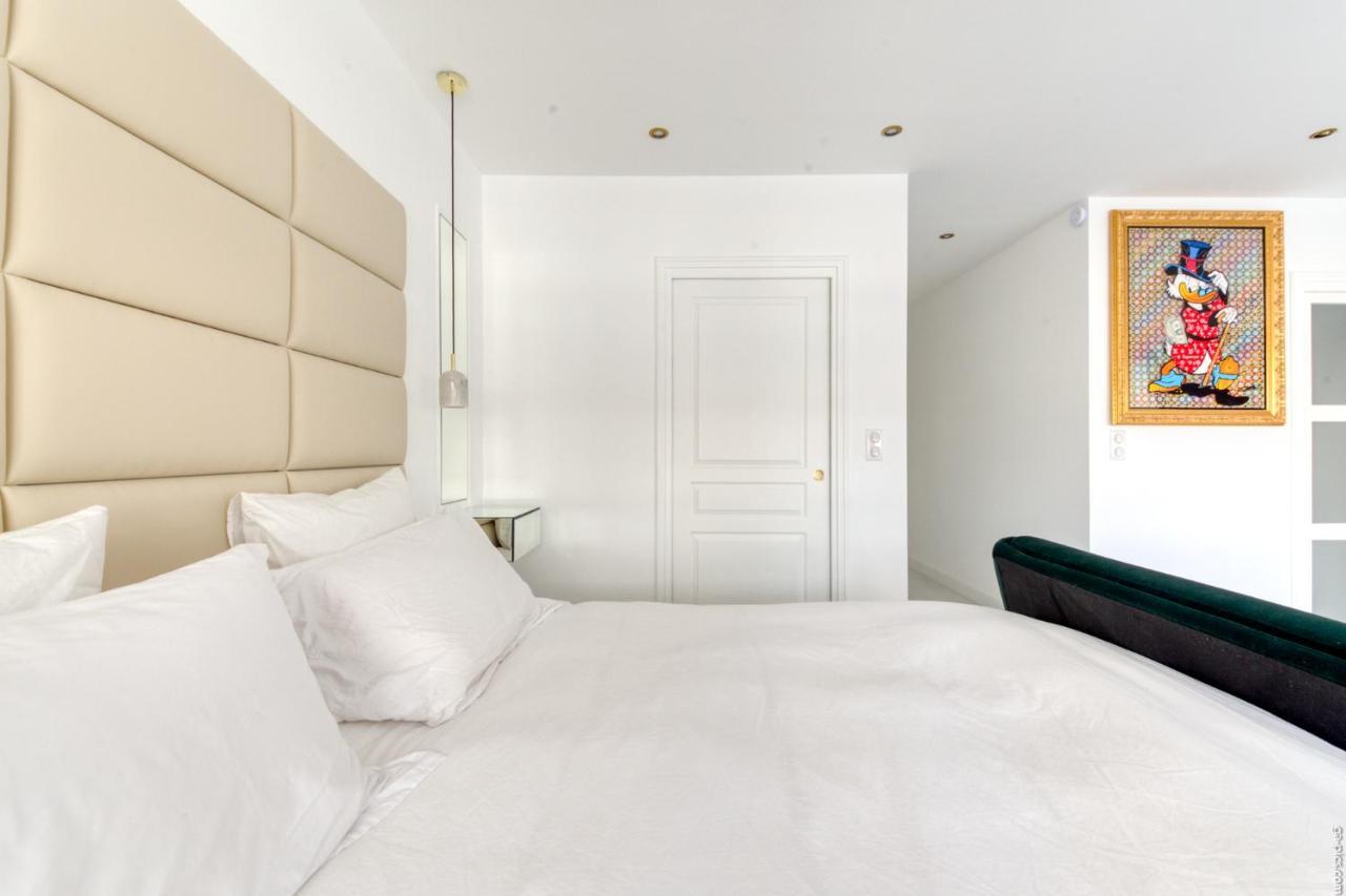 Luxury Maubourg - Vue Mer - Croisette 50M Plage - Clim - Terrasse 戛纳 外观 照片