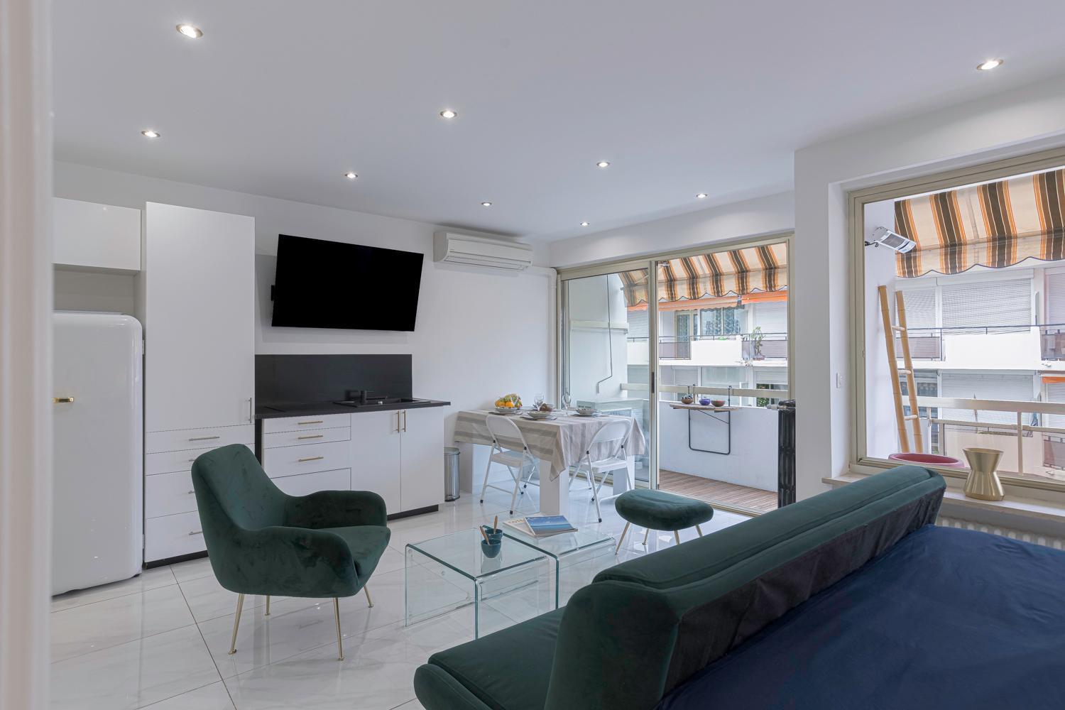 Luxury Maubourg - Vue Mer - Croisette 50M Plage - Clim - Terrasse 戛纳 外观 照片