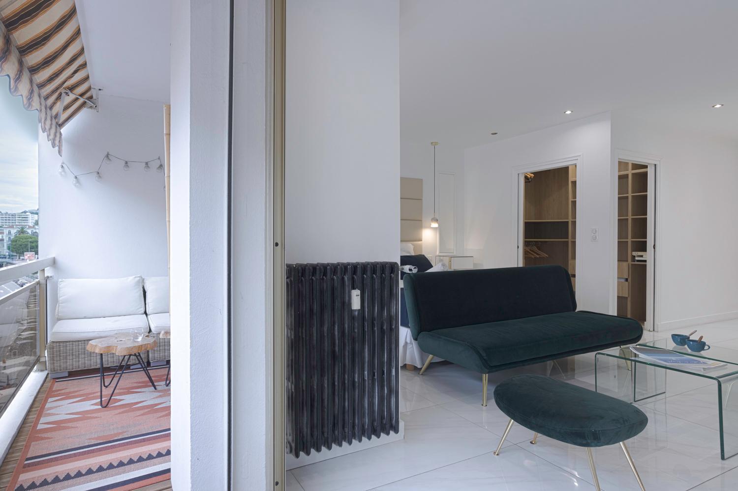 Luxury Maubourg - Vue Mer - Croisette 50M Plage - Clim - Terrasse 戛纳 外观 照片